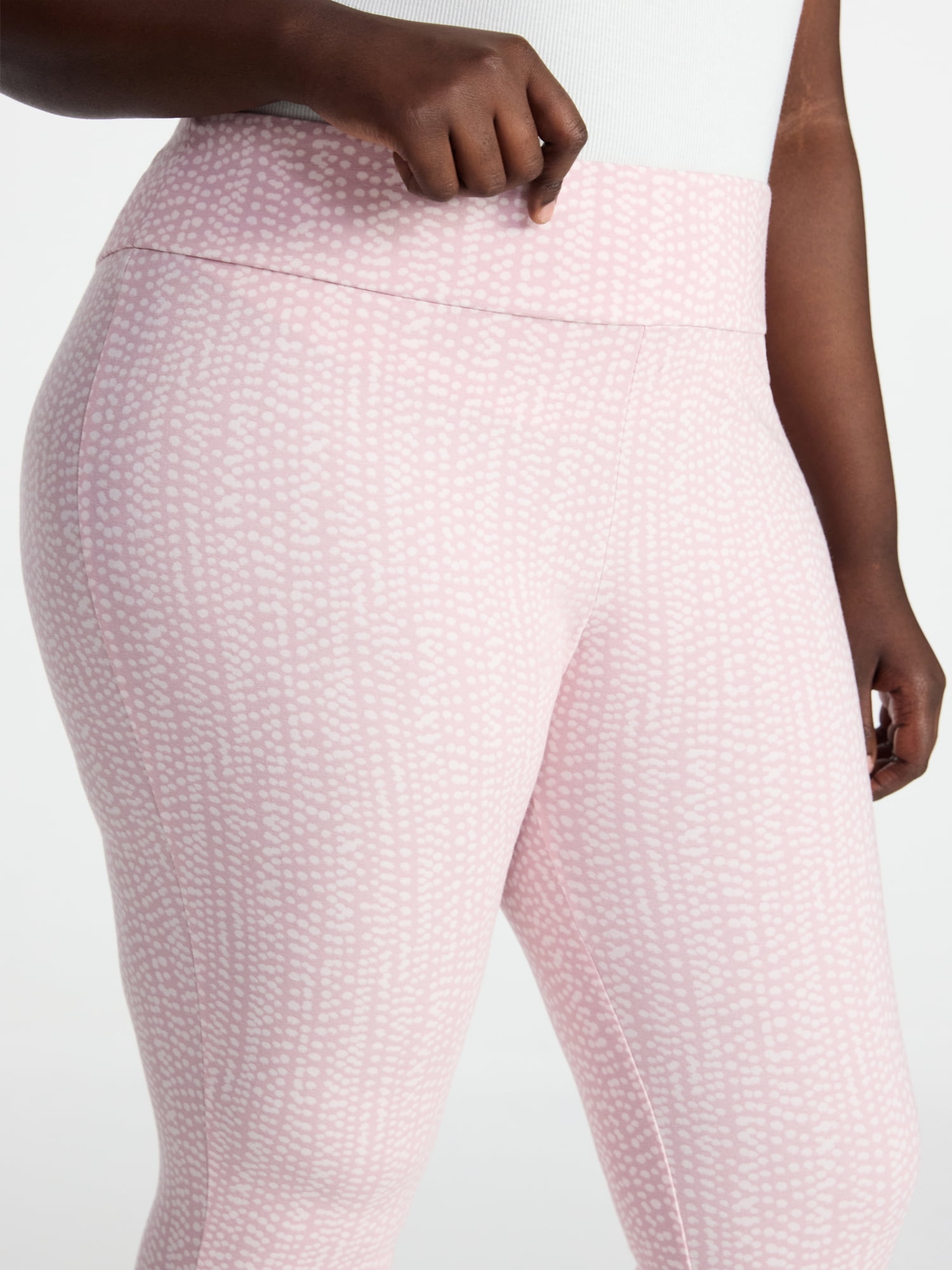 Terra & Sky Women's Plus High Waist Full Length Leggings, Sizes 0X-5X