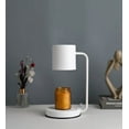 thumbnail image 6 of Wax Warmer Lamp,Compatible with Yankee Candle Large Jar,Metal Candle Lamp Dimmable Candle Melter for Scented Candles Top-Down Candle Melting, Scented Wax for Home Decor(White), 6 of 6