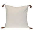 thumbnail image 6 of Parkland Collection Transitional Stripes Pink Square 18" x 18" Pillow, 6 of 6