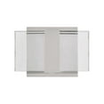 thumbnail image 4 of Alberson 2-Light Chrome Integrated LED with Bubble Glass Indoor Wall Sconce, 4 of 5