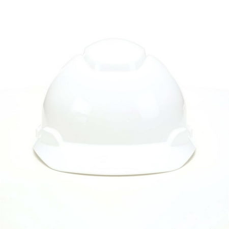 3M Hard Hat H-701R, White 4-Point Ratchet