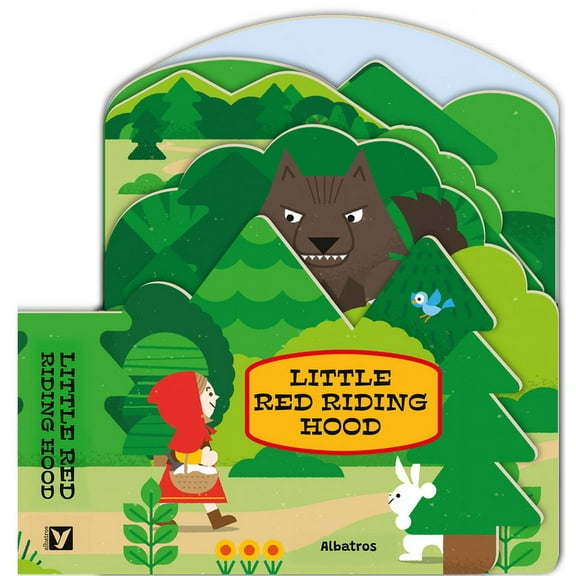Fairy Tale Shape Books Little Red Riding Hood, Book 1, (Hardcover)