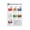 FRAMED12X18INCH(30X45CM), variant on Chopping Board Colour Chart Poster Kitchen Knowledge Wall Art (3) Canvas Painting Wall Art