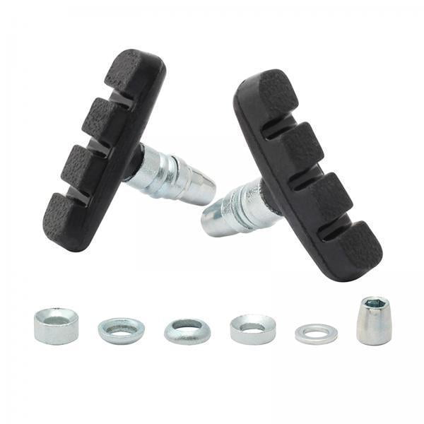5xBike V Pastillas De Freno Reemplazo Blocks Frenos Pinza Zapatas De Goma Pastillas SM SunniMix Pastillas de freno para bicicleta V