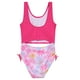 thumbnail image 2 of Traje de baño de una pieza para Barbie para niñas pequeñas, rosa intenso, 6, 2 of 5