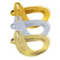 thumbnail image 4 of CIMAXIC christmas 3pcs Gold Silver Thread Decorative Line Cord DIY Jewellery Making Cord Christmas Rope Silver Colorful Cord Rope Silver Golden Light Golden,39.37"X0.01"(LxW), 4 of 5