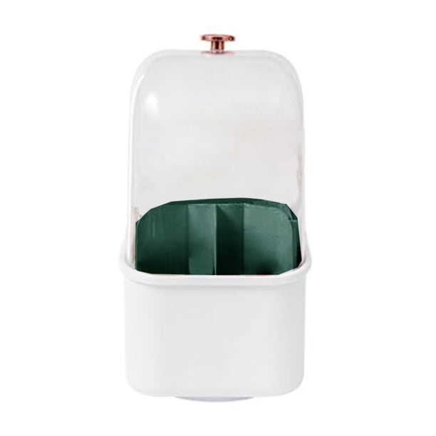 Caja De Almacenamiento De Brochas De Maquillaje De Lujo Con Cilindro Giratorio Avanzado Para Brochas