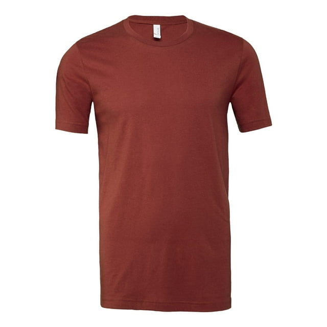 Bella Canvas Men`s 3001c, S, Rust