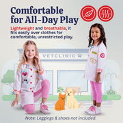 Dress Up America Veterinarian Girls Halloween Fancy-Dress Costume for Child, Large