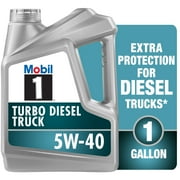 Mobil 1 Turbo Diesel Truck Full Synthetic Motor Oil 5W-40, 1 Gallon