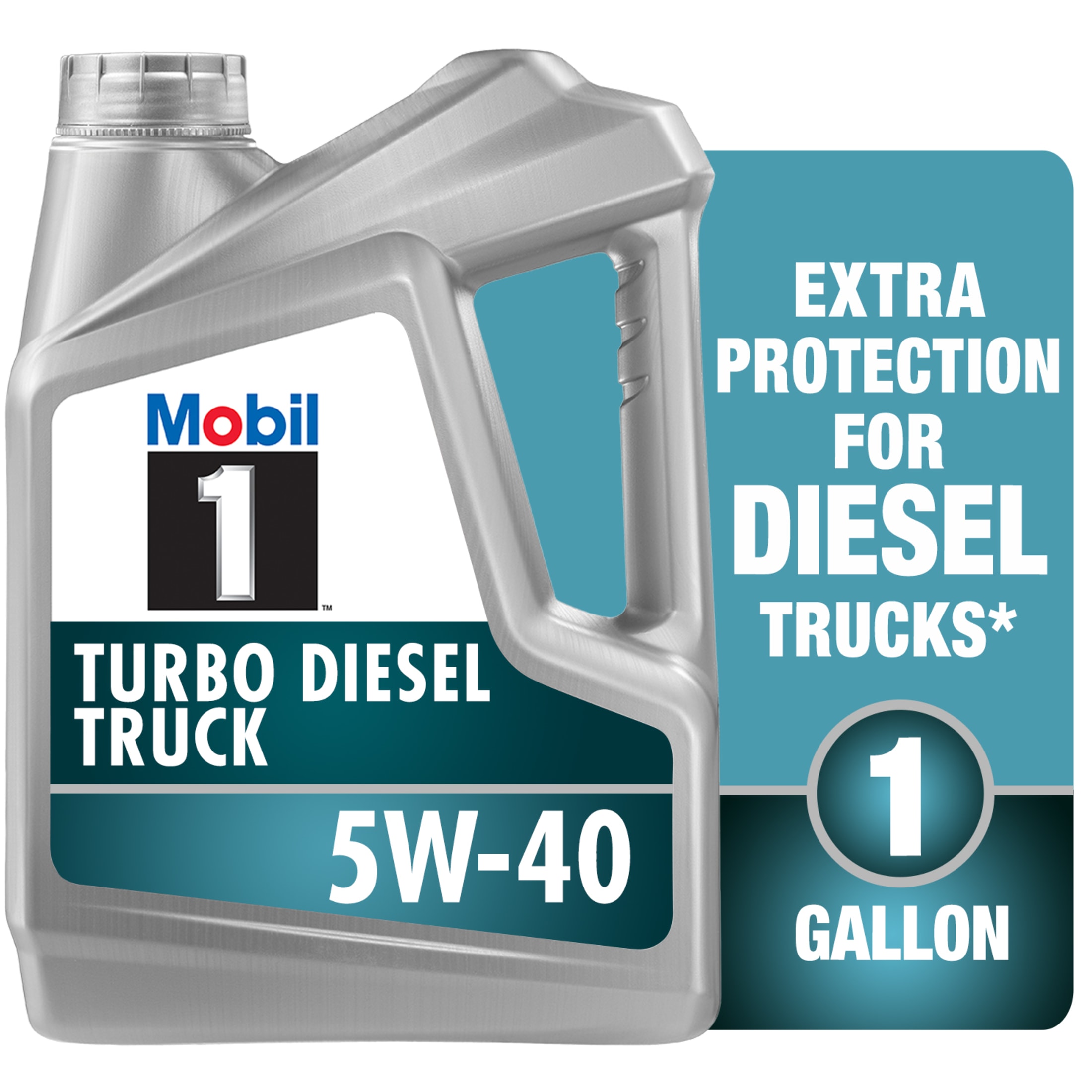 Mobil 1 Turbo Diesel Truck Full Synthetic Motor Oil 5W-40, 1 Gallon - image 2 of 8