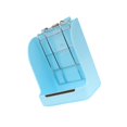 thumbnail image 1 of VONKY Small Animal Hanging Hay Rack Rabbit Feeder Stand for Herbivore Blue, 1 of 9