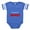 Royal Blue, variant on CafePress - FIN Still Plays Snakes - Cute Infant Baby Football Bodysuit