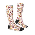 thumbnail image 4 of Lsque Oriental Cuisine Printed Crew Socks Men's Women's LightWeight Thin Casual Calf Socks ,Knee High Socks,Cotton Socks, 4 of 9
