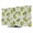 Light Beige Lemon Green, variant on Indoor Elastic TV Cover, Green Lemons Dust Proof TV Screen Slipcover Protection, Summer Watercolor Blue Bow on Fruits on Linen Stretch Waterproof Monitor Fitted 24" TV Covers for Inside