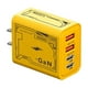 thumbnail image 2 of Cargador GaN 2 en 1, módulo de carga rápida de 120 W con 2 puertos tipo C y 2 puertos USB, adaptador de carga rápida para teléfono, tableta, portátil, enchufe de pared., 2 of 6