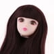 thumbnail image 5 of Cabeza de muñeca de maquillaje Sunnimix con cabello marrón 1/6, 5 of 8