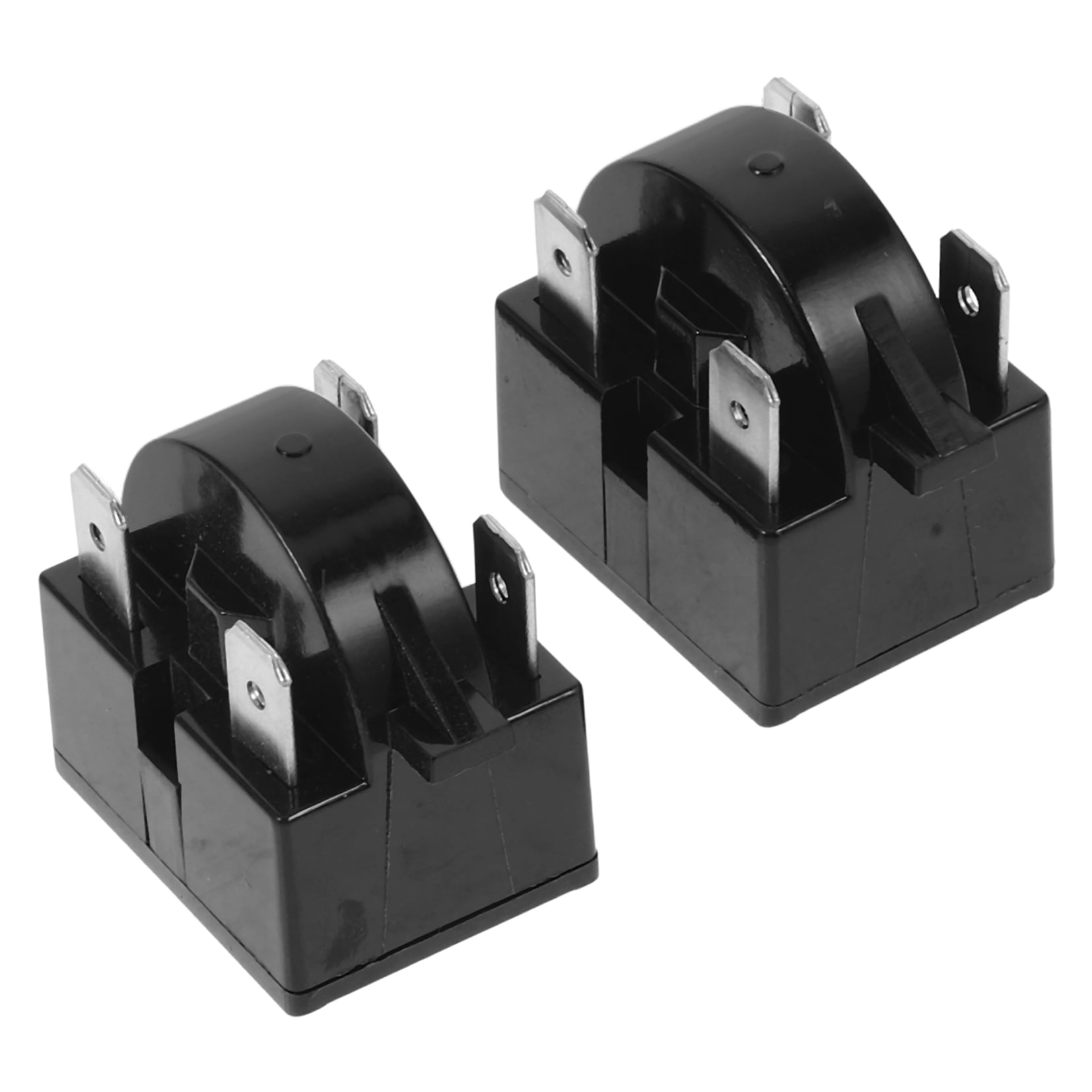 Hemoton 2pcs Refrigerator Overload Protectors Freezer Compressor Overheat Protector Replacement