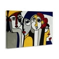 thumbnail image 3 of Stupell Industries Primary Hues Faces Portrait Portrait Painting Wrapped Canvas Canvas Art Print Wall Art, 24 x 16, 3 of 7