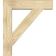 thumbnail image 3 of Ekena Millwork 6"W x 34"D x 38"H Traditional Block Rough Sawn Bracket, Douglas Fir, 3 of 25