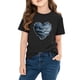 thumbnail image 4 of TaTaai School Season Cute Print Short Sleeve T-Shirt, Valentine's Day Casual Top, Unisex All Season Graphic Tee Gift, 4 of 8
