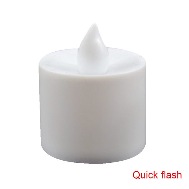fashionhome LED Candle Multicolor Lamp Simulation Electronic candle Color Flame Tea Light Home Wedding Birthday Christmas Party Decoration