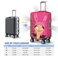 thumbnail image 6 of Bob'S Burgers Louise Luggage Cover Cartoon Suitcase Covers Elastic Dustproof Protector Washable And Decorative Travel Bag Cases, 6 of 8