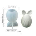 thumbnail image 5 of Easter Egg Bunny Resin Mold 3D Silicone Mold Craft Home Decor, 5 of 9