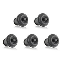 5 Pcs Home Vacuum Wine Saver Pump Reusable Champagne Bottle Stopper Silicone Sealed Wine Stopper to Keep the for Fre