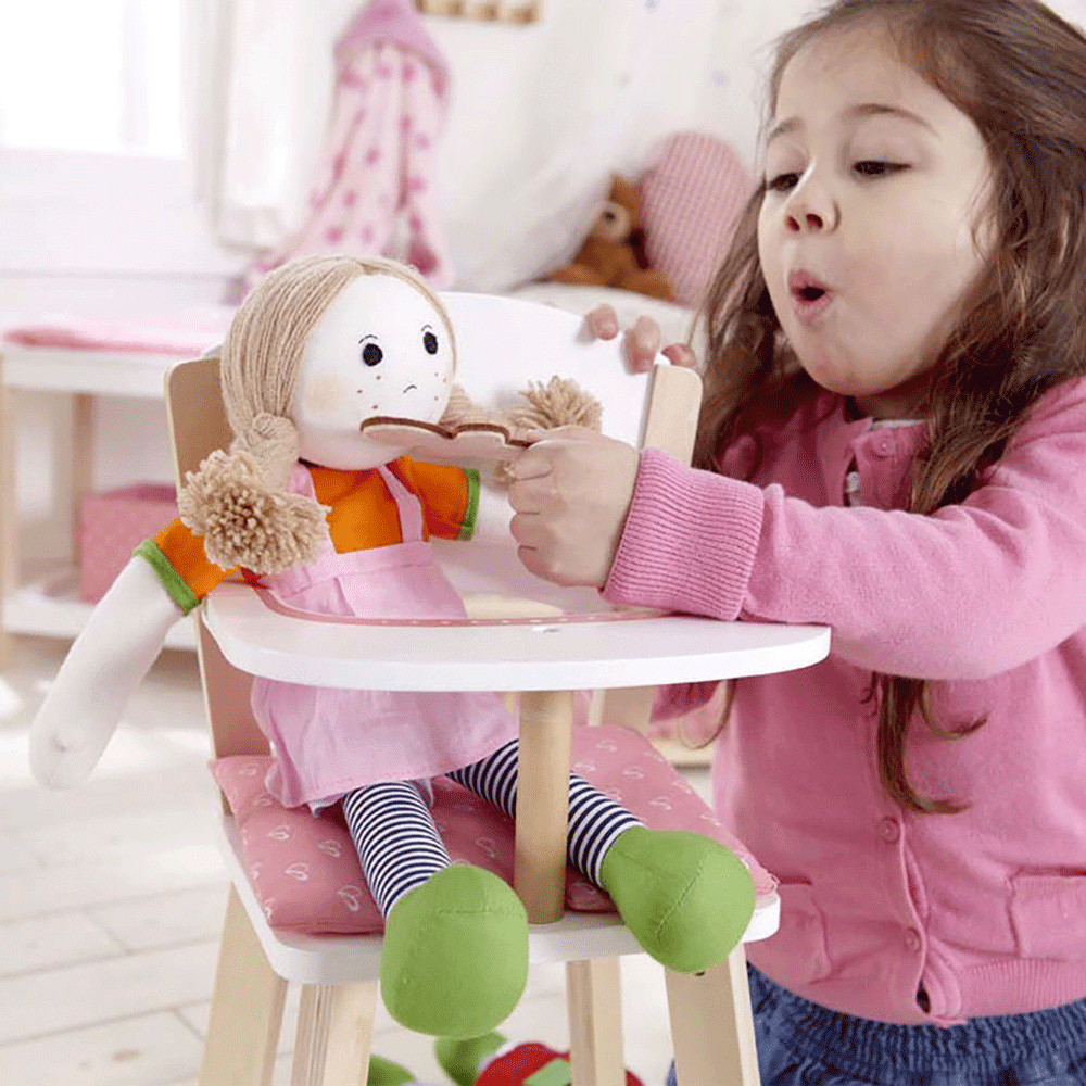 hape doll high chair