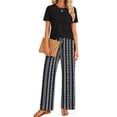 thumbnail image 3 of Fantaslook Two Piece Sets for Women Summer Vacation Outfits Boho Lounge Sets Beach Airport Travel Matching Clothing, 3 of 10