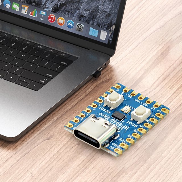 Módulo De Placa De Desarrollo Módulo de placa de desarrollo RP2040-Zero RP2040 para Raspberry Pi (sin pin)