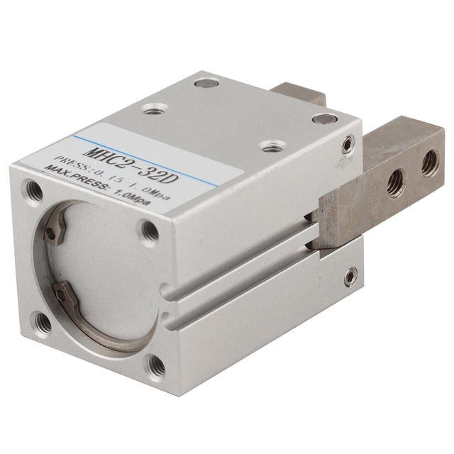 Cilindro neumático, cilindro neumático de dedo MHC2 Pinza neumática Cilindro neumático Cilindro de aire Rendimiento comprobado