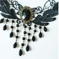 thumbnail image 4 of Black Lace Jewelry Handmade Collarbone Chain, 4 of 4