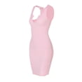 thumbnail image 3 of Yuemengxuan Women Fashionable Dress, Solid Color Sleeveless U-shaped Collar Sexy One-piece, 3 of 6