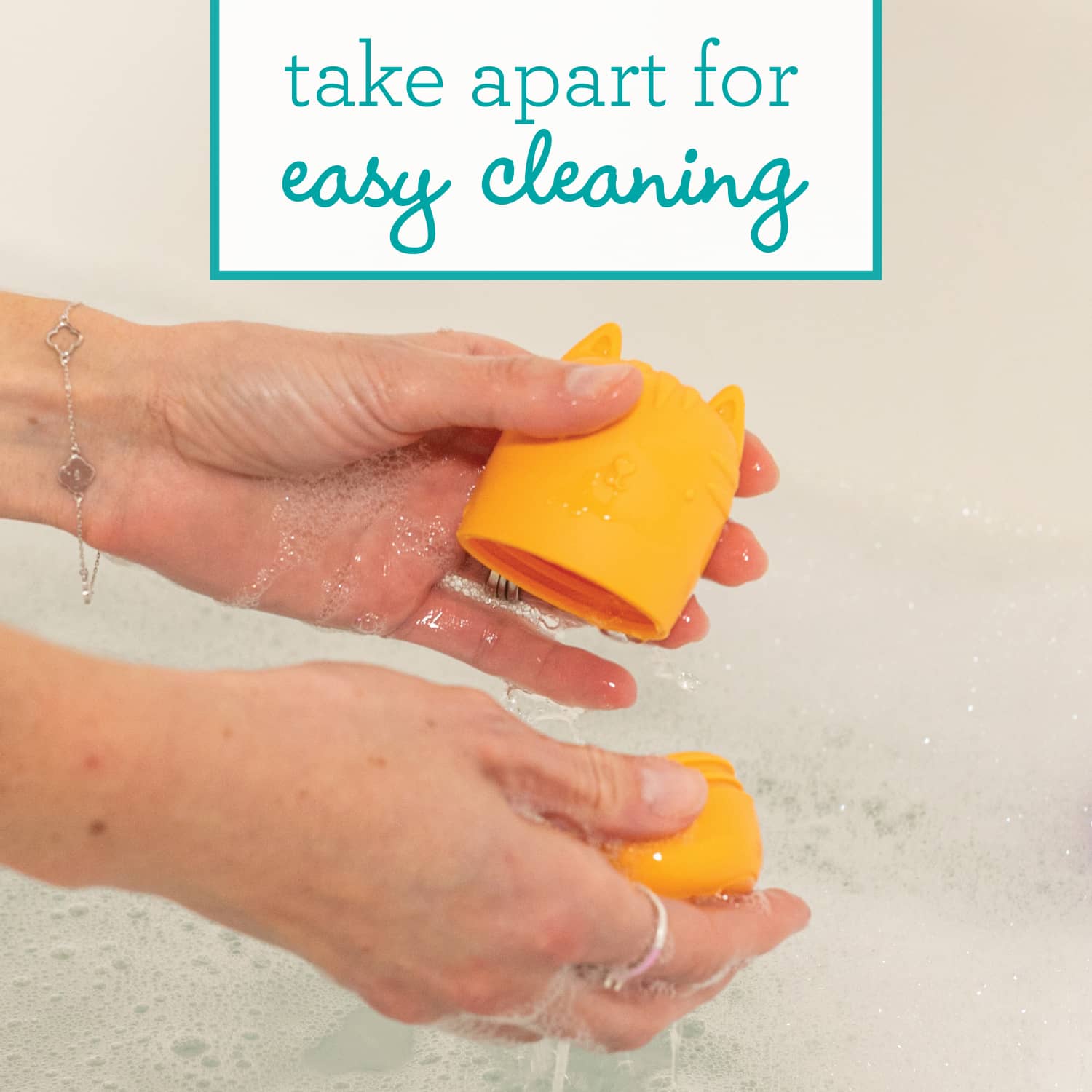 Infantino Clean Bath Silicone Squirters, 4-Pack photo 3