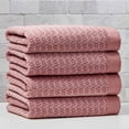 thumbnail image 6 of (2 pack) Better Homes & Gardens Signature Soft Cotton Mélange Bath Towel, Old Rose, 6 of 14