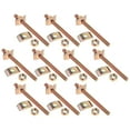 thumbnail image 1 of KAKOWELY 10pcs Countertop Joint Connectors, Miter Draw Bolts Countertop Installation Hardware Furniture Fastening Bolts for Table Top Assembly Connectors, 1 of 5