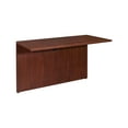 thumbnail image 3 of Lorell Bridge 48"x24"x29-1/2" Mahogany 69390, 3 of 19