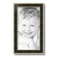 thumbnail image 2 of ArtToFrames 8" x 15" Black Panel With Silver Lip Picture Frame, 8x15 inch Multi Wood Poster Frame (WOM-5093),  Pack, 2 of 7