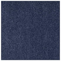 Ambiant Solid Color Indoor Area Rugs Petrol Blue - 3' Square