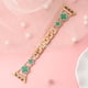 thumbnail image 1 of Adecuado para reloj de metal con trébol de cuatro hojas de Apple con cadena de reloj de diamantes Apple Watch7/SE/6/5/4/32, 1 of 4