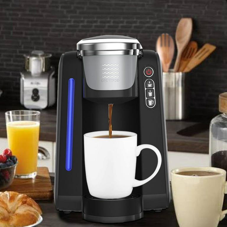 DRINKPOD JAVAPod K-Cup Black Coffee Maker Single Serve Brewer, 10 Cup  Refillable or Unlimited Cup In-Line Direct Water Connection DPJPOD1K - The  Home Depot