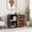Rustic Brown, variant on Topcobe 3-Drawer File Cabinet with Adjustable Shelf and Wheels for Letter, Modern Furniture for Living Room Bedroom-Rustic Brown