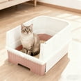 thumbnail image 4 of BotaniNest Cat Litter With Drawer PP Cat Litter With Filter And Shovel Enclosed Hygiene, 4 of 5