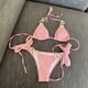 thumbnail image 3 of Traje de baño dividido cadena bikini traje de baño bikini traje de baño de verano, 3 of 6