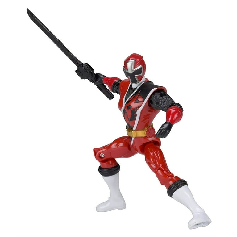 Power rangers ninja steel red sale ranger action figure