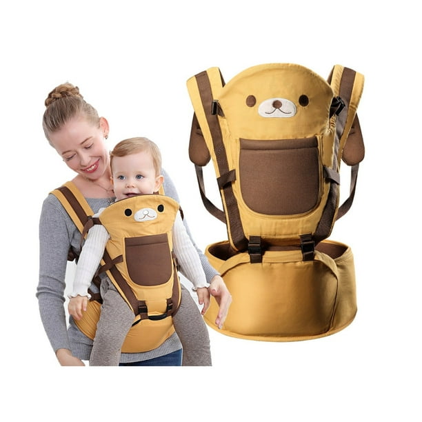 Canguro Cangurera Para Bebé Posiciones Ecobaby Original Osito
