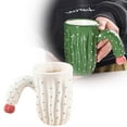 thumbnail image 2 of TIEVOSA 1PC Novelty Cactus Ceramic Cup Smooth Living Room for Hospitality Display And, 2 of 6