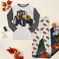 thumbnail image 2 of UAYOTSE Toddler Newborn Baby Boy Outfit Long Sleeve Sweatshirts Pants Clothes Set Infant Boys Fall Winter 2PCS,Sizes 6-7 Years, 2 of 9